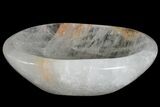 Polished Quartz Bowl - Madagascar #169154-2